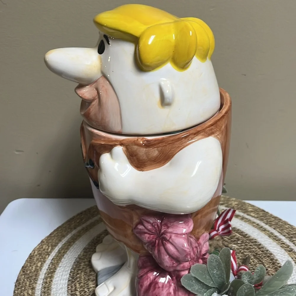 VTG Flinstones “Barney Rubble” Cookie Jar - Picture 5 of 12